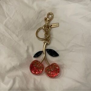 Coach Cherry Bag Charm
